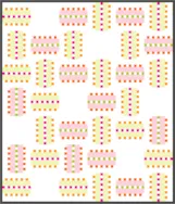 Packer Tracker Quilt Negative Space