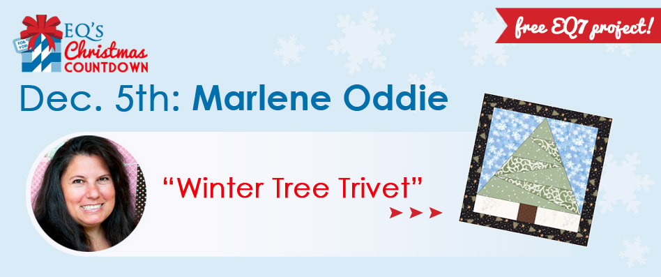 Winter Tree Trivet