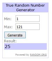random number