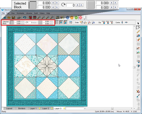 Quick Tip Tuesday – Tips for Working with Quilting Stencils in EQ7