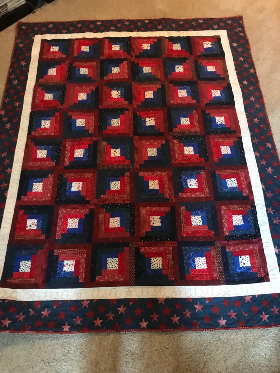 Eagle Panel - a Finished Quilt — Katie Mae Quilts