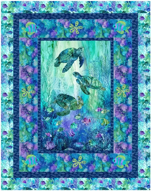 EQ Design Challenge & Giveaway – Coral Reef | The Electric Quilt Blog